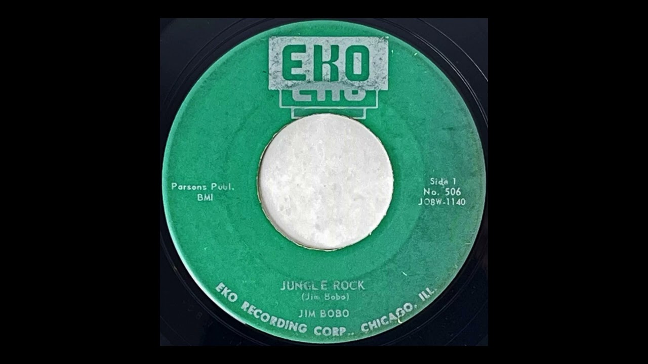 Hank Mizell & Jim Bobo &bull; Jungle Rock  (Vinyl, 7