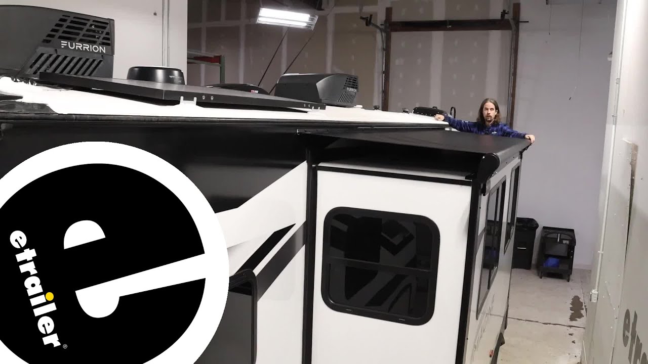 Installing the Lippert  Solera RV Slide-Out Awning on a 2024 Grand Design Imagine Travel Trailer