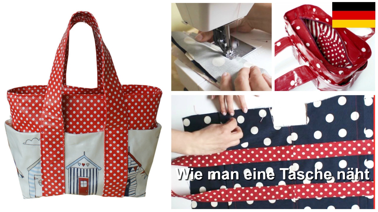 Handtasche nähen | Kastentasche | Box Bag | Nähtutorial |  mit Schnittmuster | Frocks & Frolics