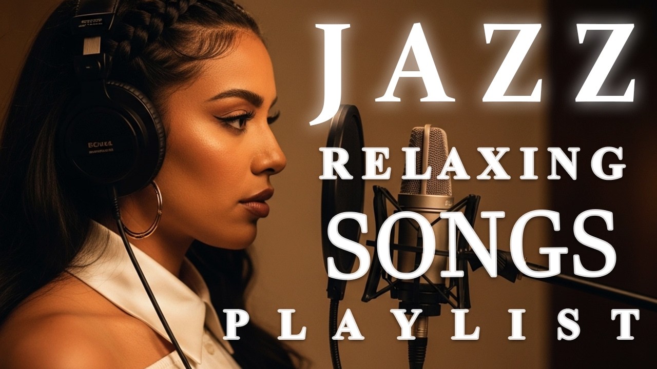 Romantic Smooth Jazz Lounge | Vokal Wanita untuk Relax & Healing