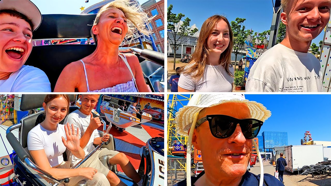 1 Tag JA SAGEN auf KIELER WOCHE mit @Ash5ive @Echtso @Chrissi  @marieland 🎡🎈    TipTapTube UNCUT