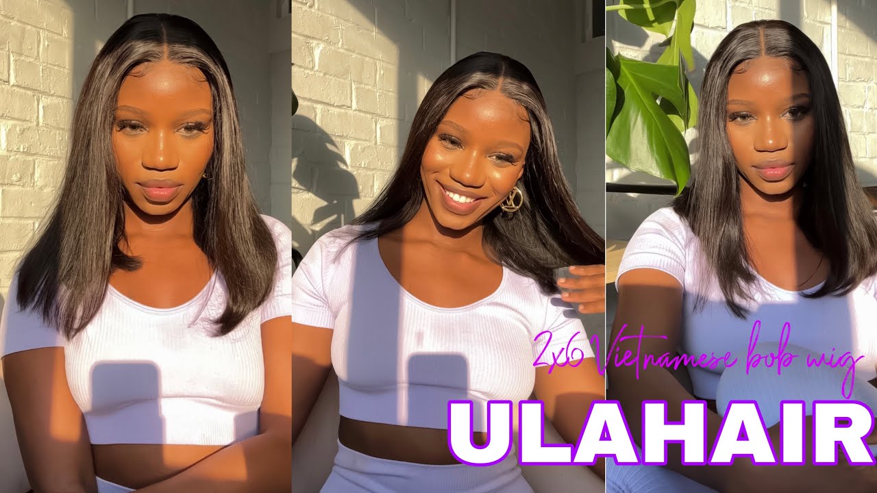 VERY IN-DEPTH 2x6 VIETNAMESE CLOSURE BOB WIG INSTALL AND STYLING ft. Ulahair @UlaHair