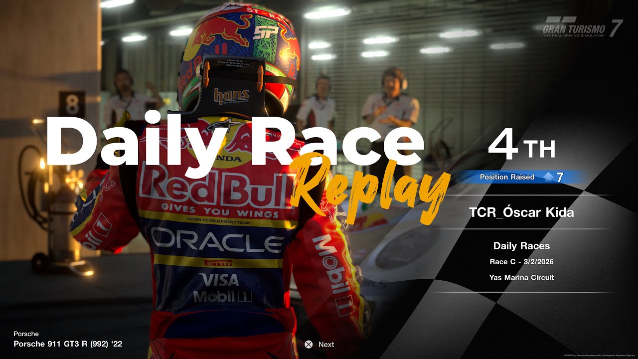 GT7 | Daily Races Replay | YAS MARINA