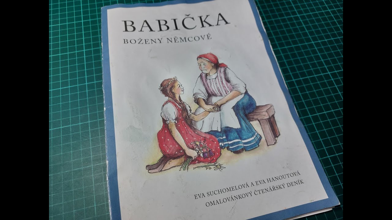 Omalovánky Babička (OBLAK) jsou hotové - Completed Coloring Book