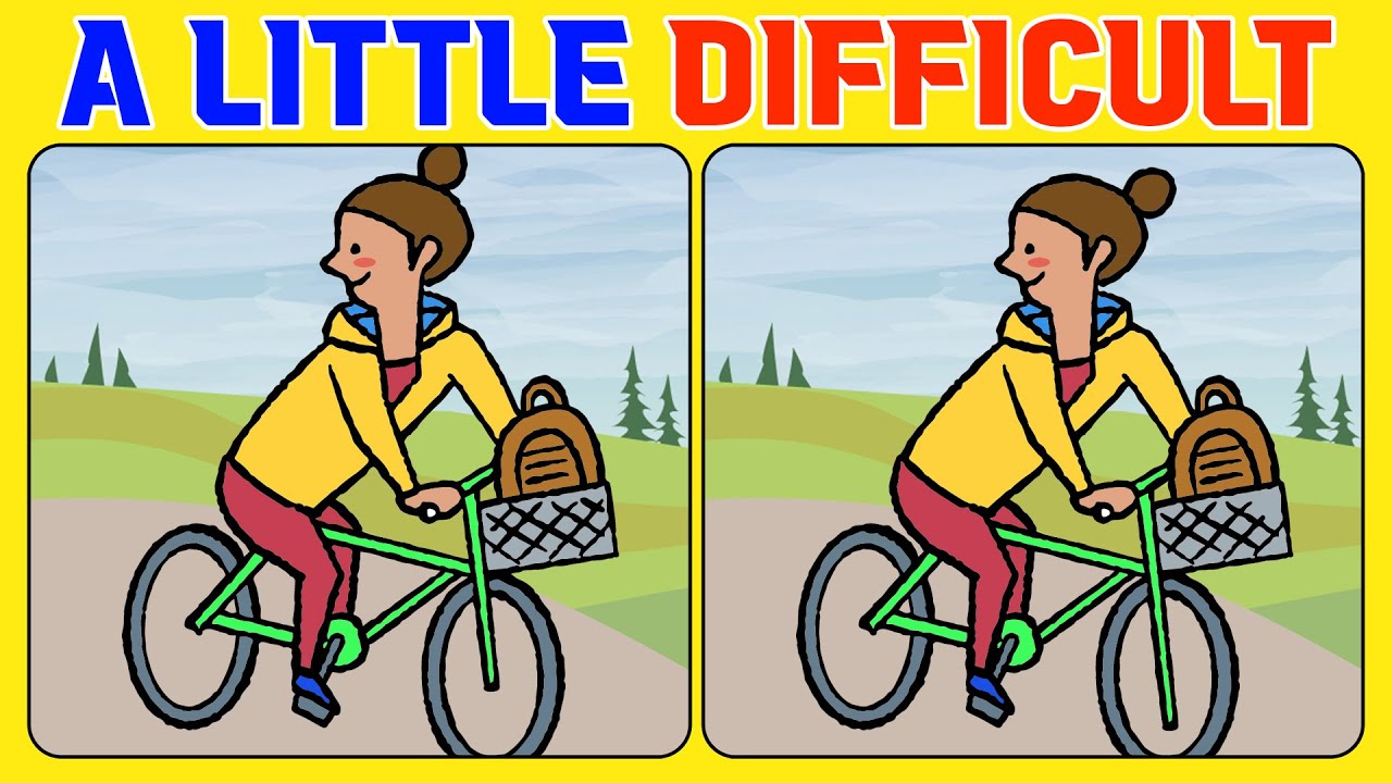 🧠🧩Spot the Difference | Brain Workout 《A Little Difficult》