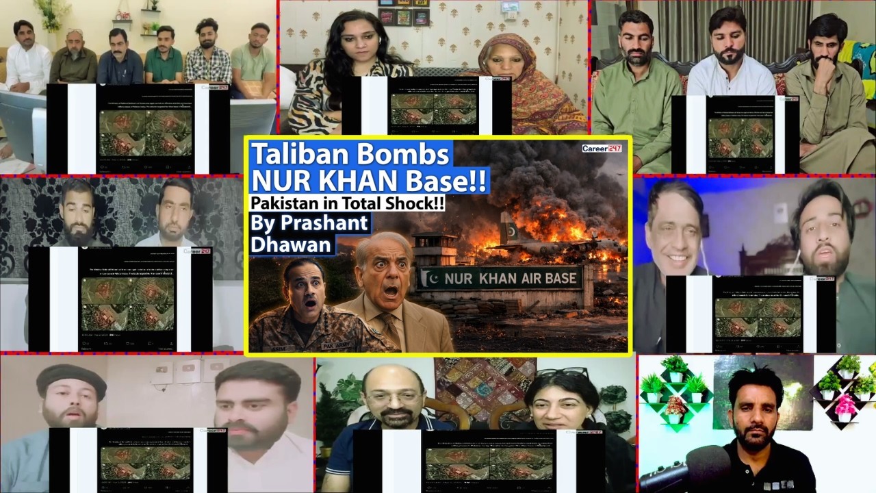 Afghanistan Bo*mb*s NUR KHAN Base with Drone Att*ack | Pakistan in Total Shock | By Prashant Dhawan