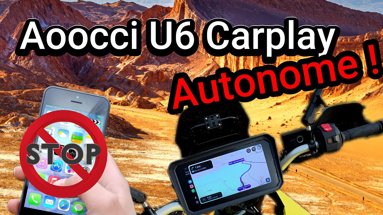 FINI le GSM pour CarPlay ! Le test complet du Aoocci U6 avec Android intégré