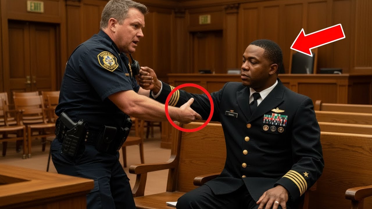 Racist Cop Attacks Black Navy SEAL in Court — Minutes Later, Military Police Storm the Building