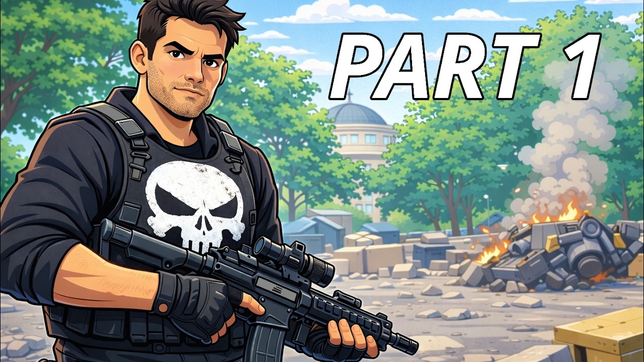 Marvel Rivals Quick Game PART 1 Punisher Gameplay | No Commentary