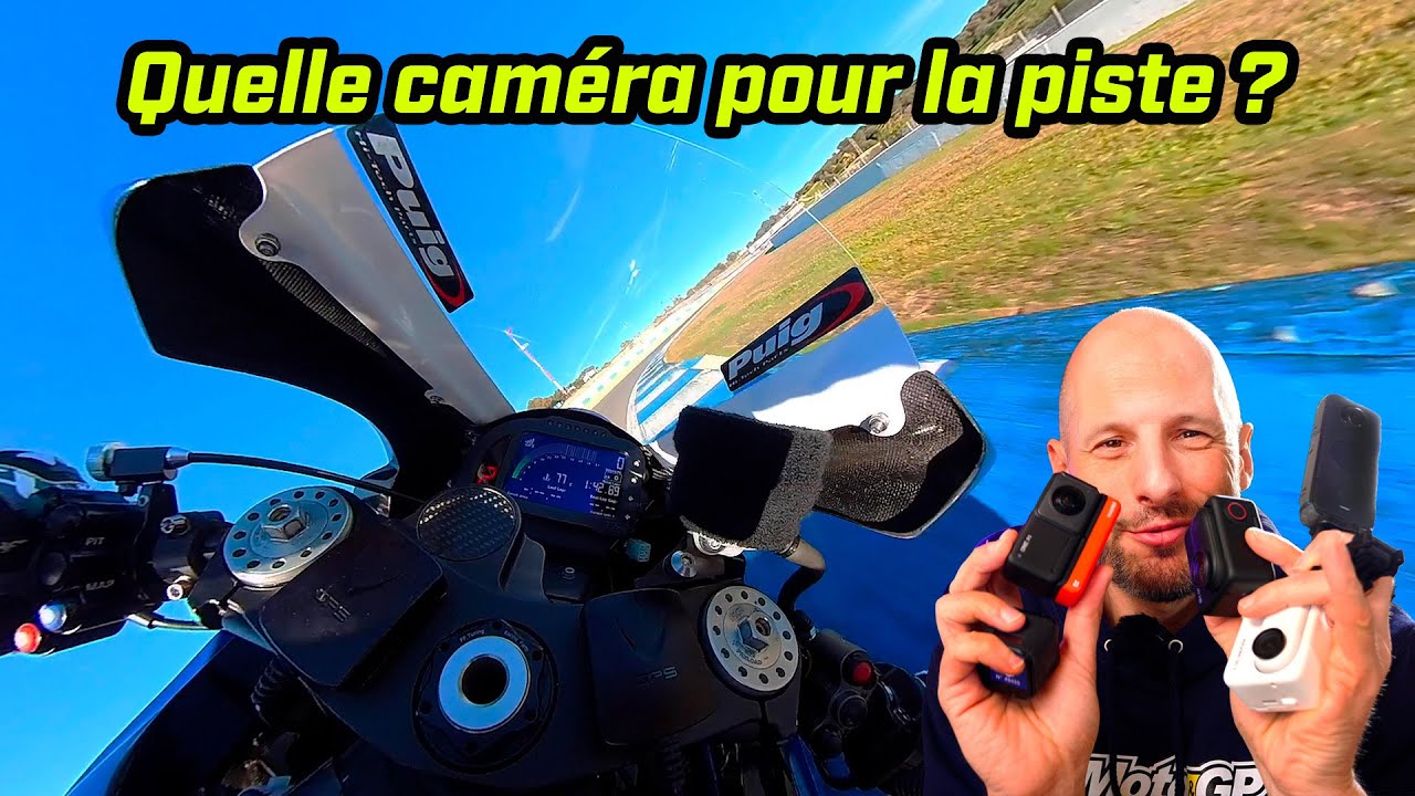 Embarquée moto : Quelle caméra pour la piste ?