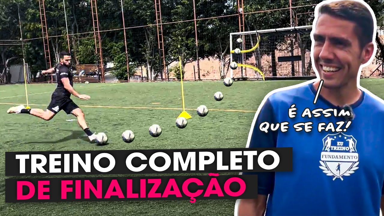 TREINO DE FINALIZAÇÃO | Com Eu Treino Fundamento
