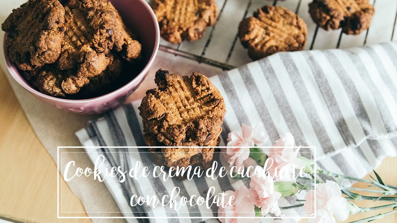 Cookies de crema de cacahuete con chips de chocolate sin az&uacute;car #SFDfood | Seams for a desire