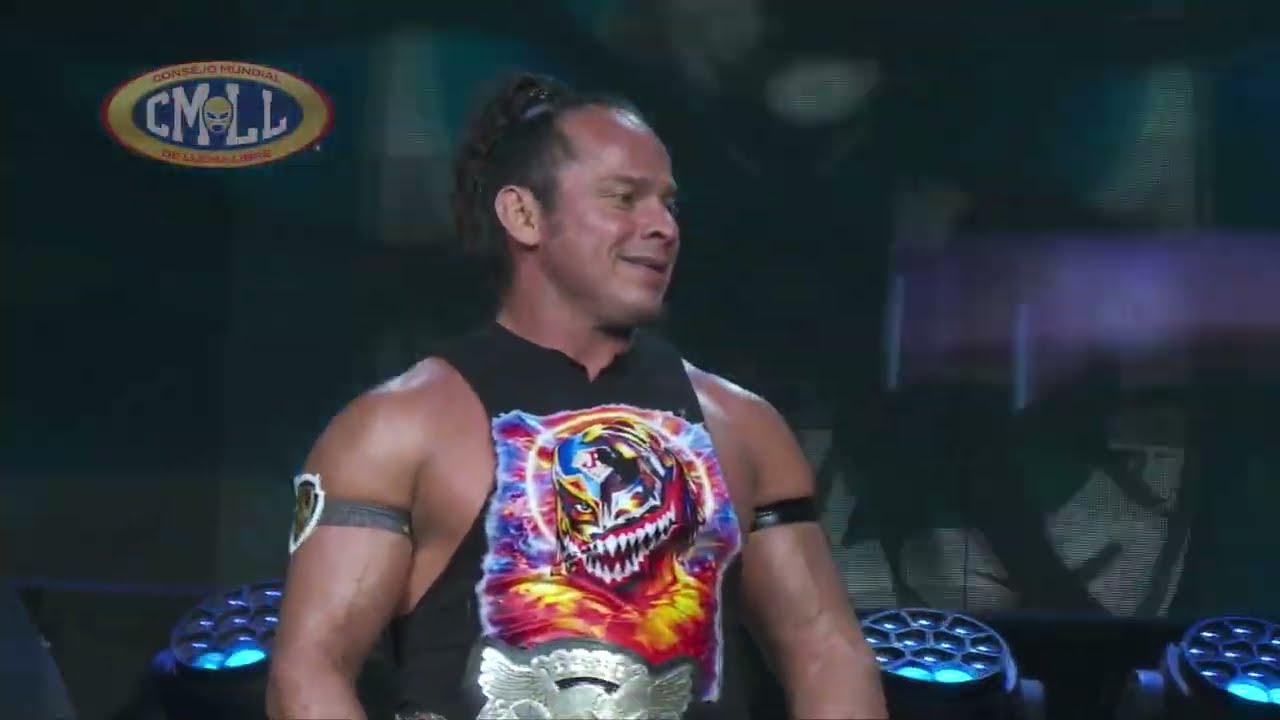 CMLL - TEMPLARIO - TIT&Aacute;N-FLIP GORDON VS U. GUERRERO - VOLADOR JR. - IKURO KWON/ARENA M&Eacute;XICO/10-07-26