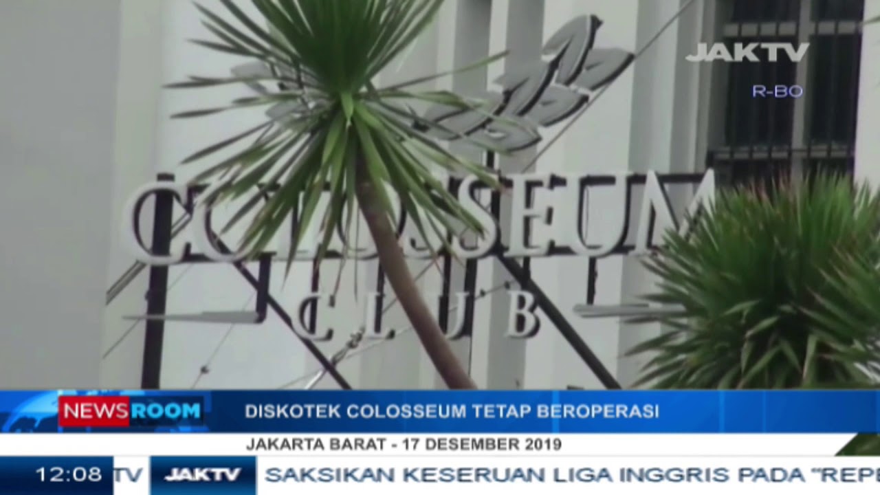 Diskotek Colosseum Tetap Beroperasi