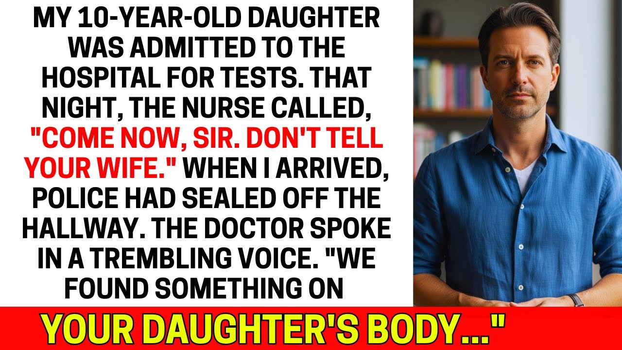My daughter was admitted. that night: 