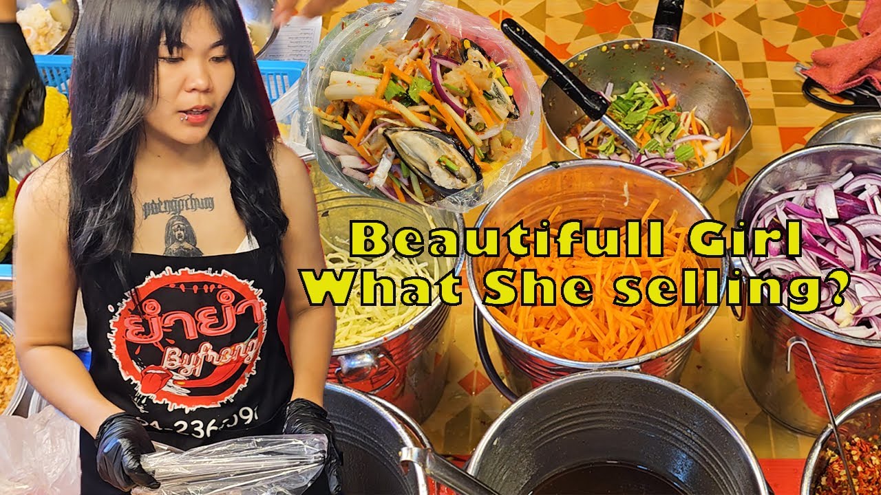 Thai Spicy Seafood Salad | Yum Taly | Thai Street Food