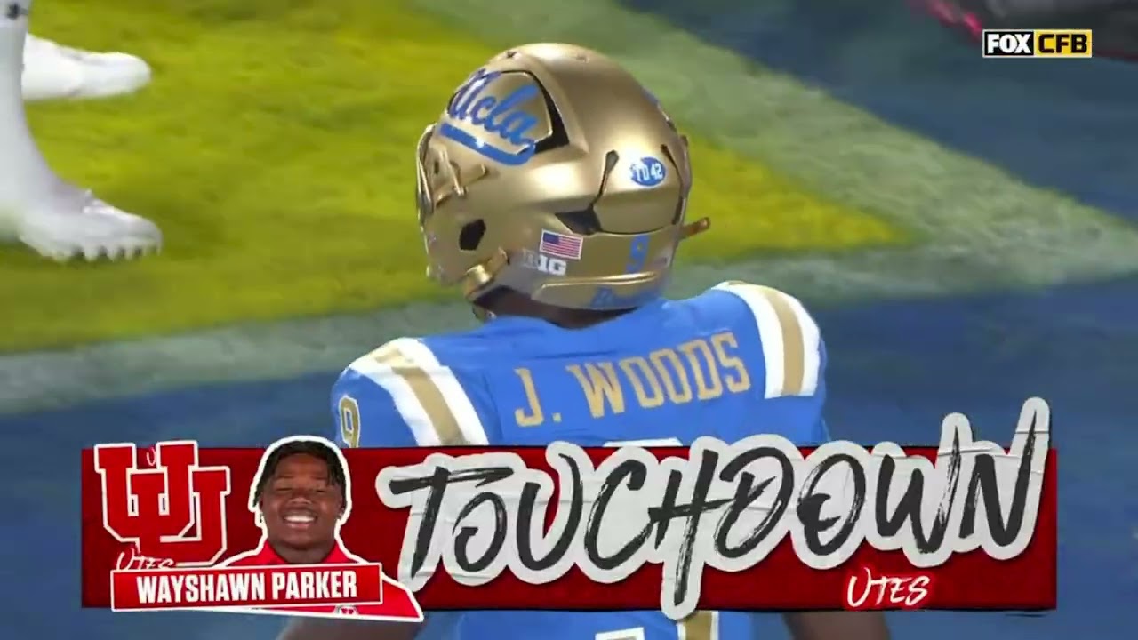 Utah vs UCLA Full Game HD NCAAF 8/30/2025