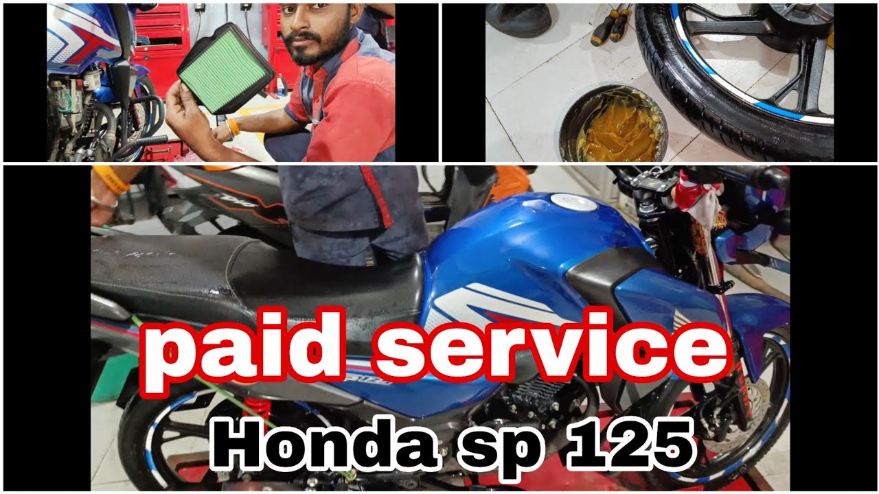 Paid Service Honda sp 125 | Service Honda sp 125 | Honda sp 125 servicing | sp 125 service