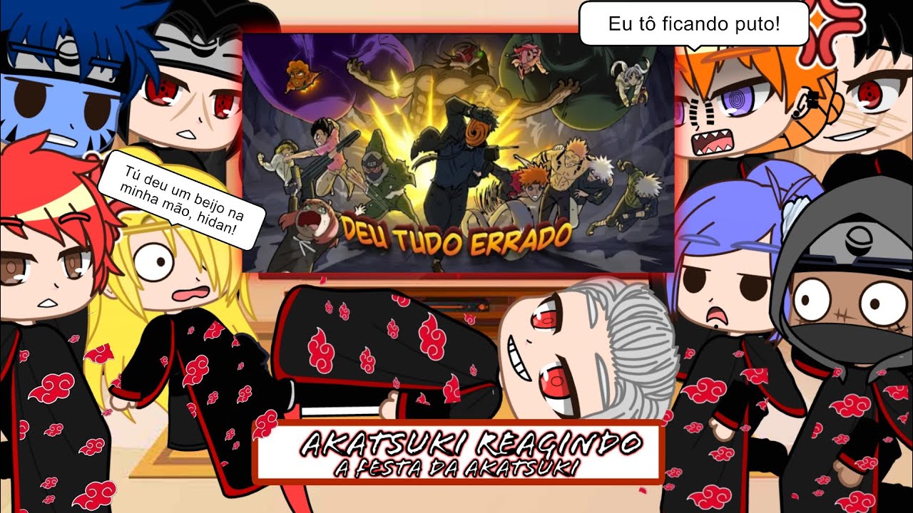 Akatsuki React AKATSUKI FAZ UMA FESTA (PARTE 4) - UM CÃOS COMPLETO! Voice Makers