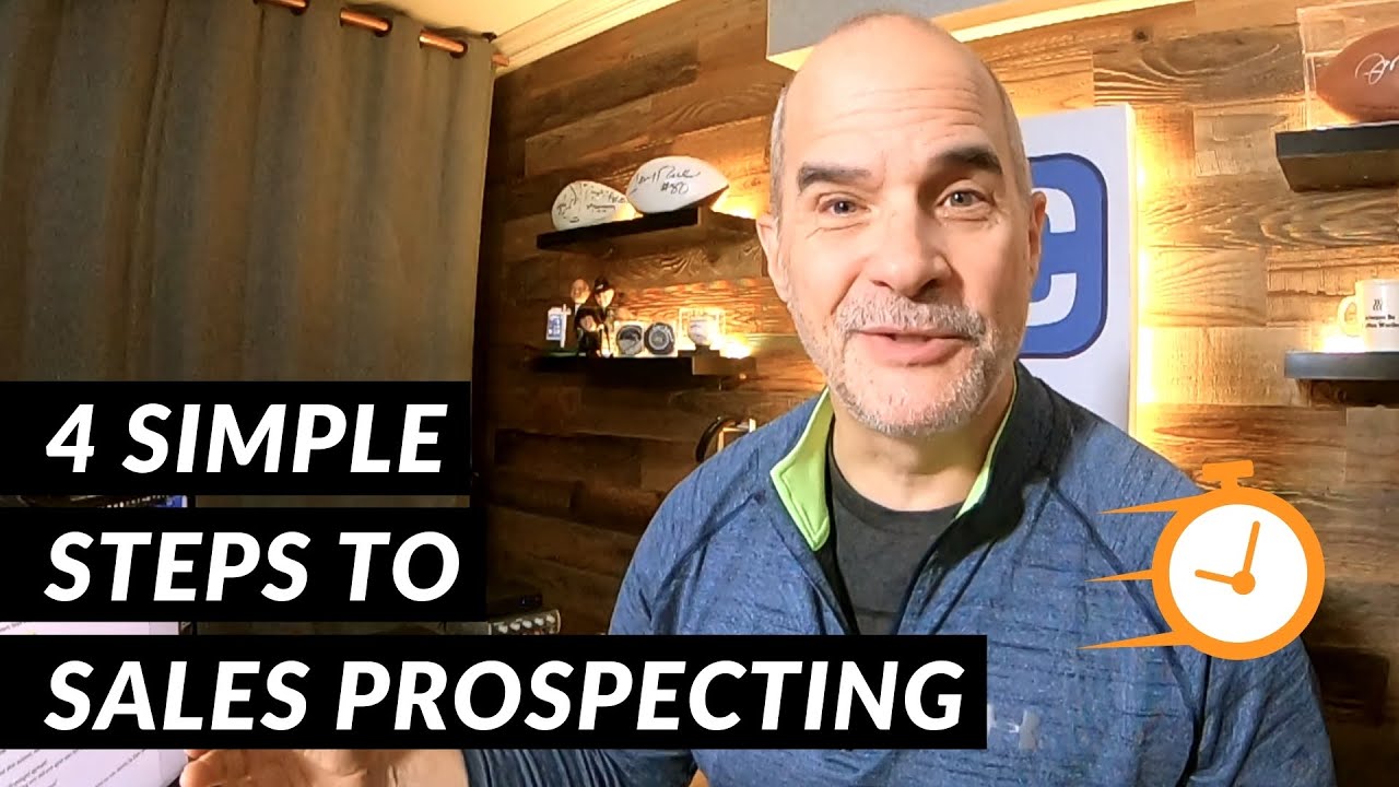 4 простых шага к поиску потенциальных клиентов | 5-минутный тренинг по продажам