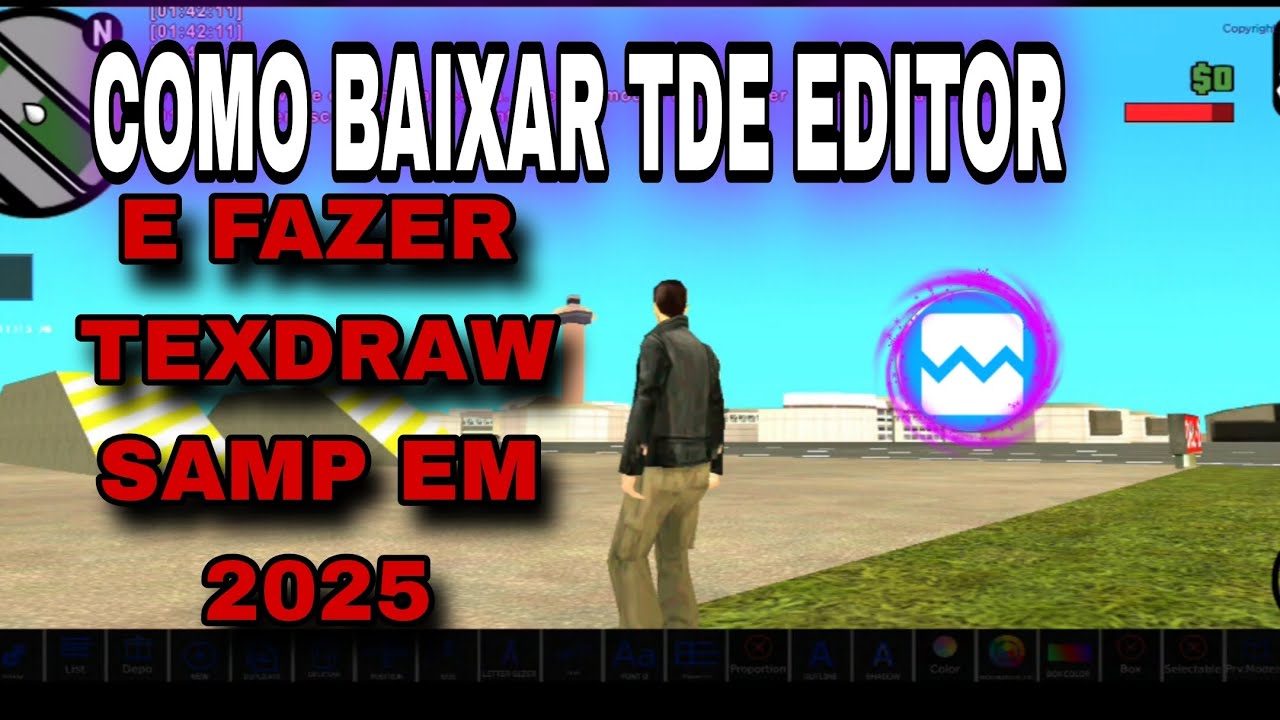 COMO BAIXAR O TDE EDITOR MOBILE NO SAMP EM 2025 ATUALIZADO
