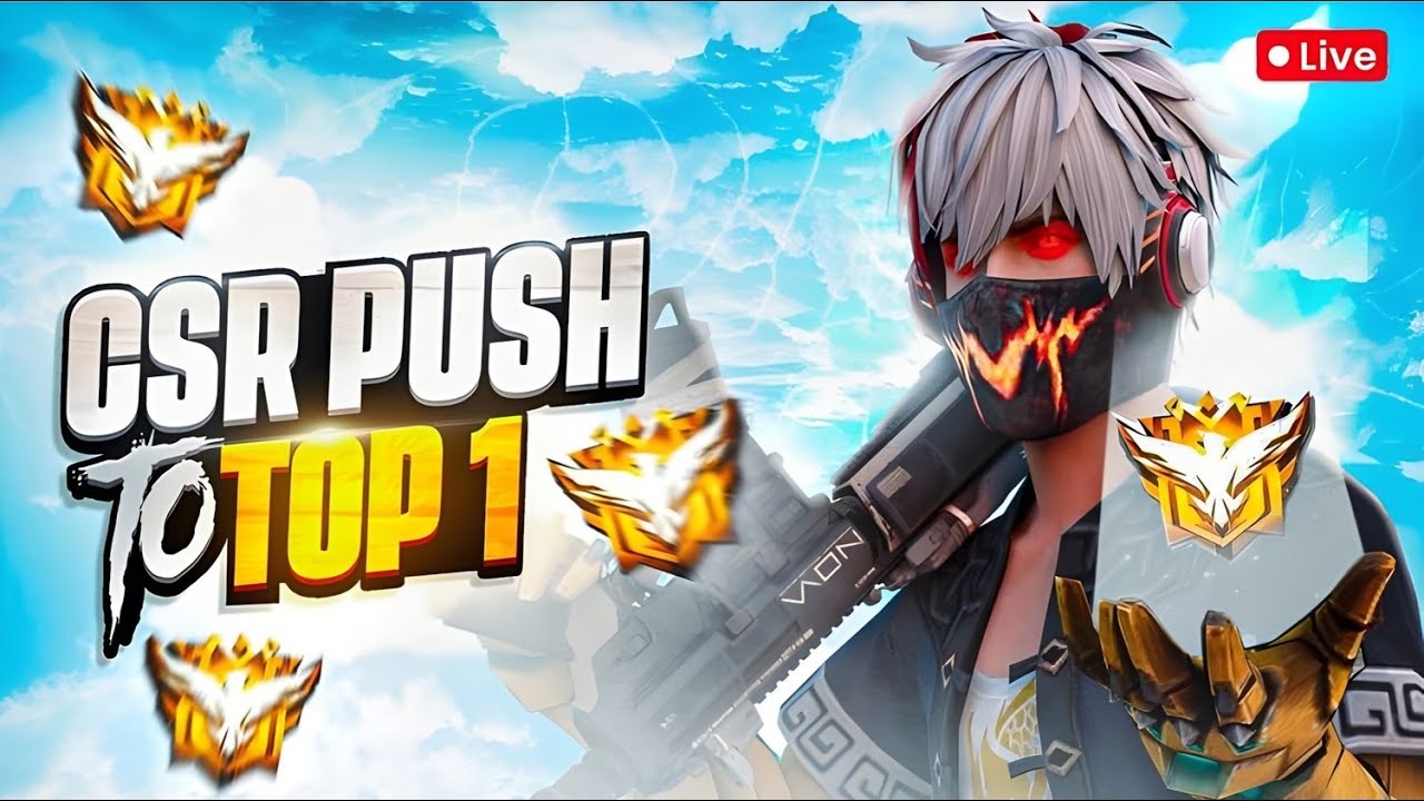 CS RANK PUSH IN NEW I'D 🤯😱🤯