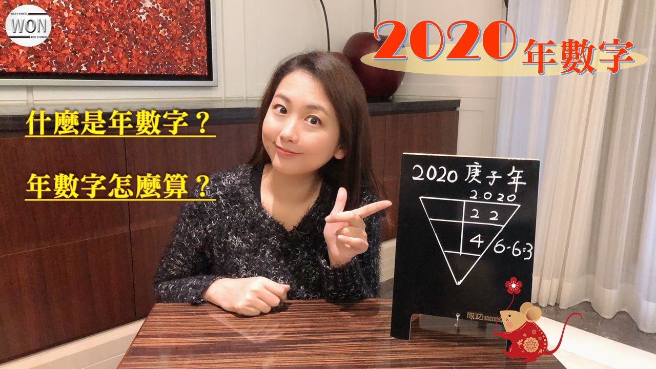 數字好好玩  2020年數字 ─ 什麼是年數字？
