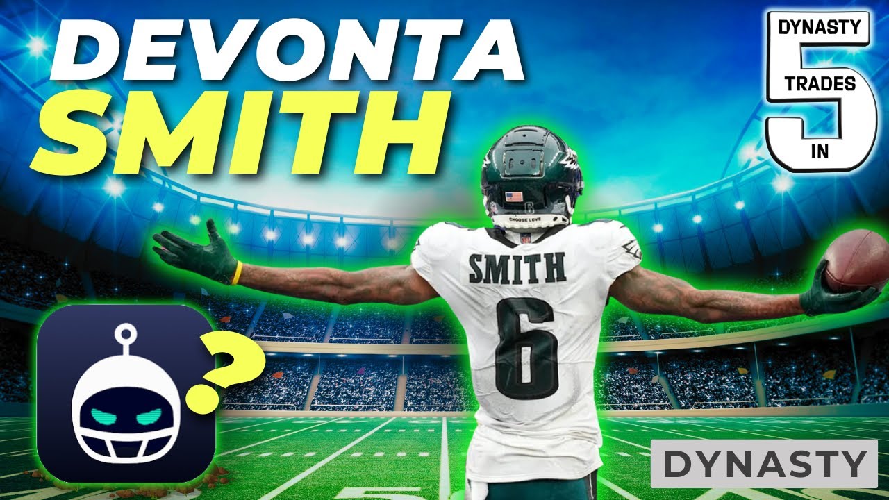 PRICE CHECK on DEVONTA SMITH! 🔨 (Dynasty Trade Value) - Dynasty Football 2024