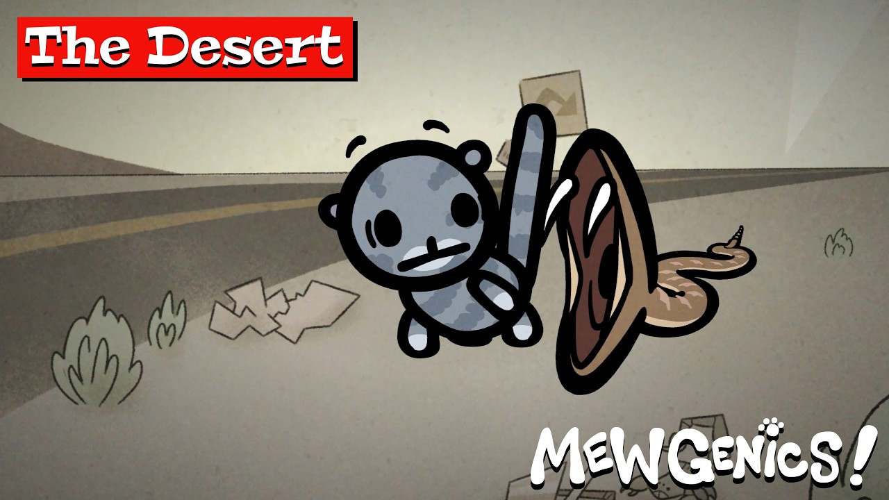 The Desert Cutscene - Mewgenics