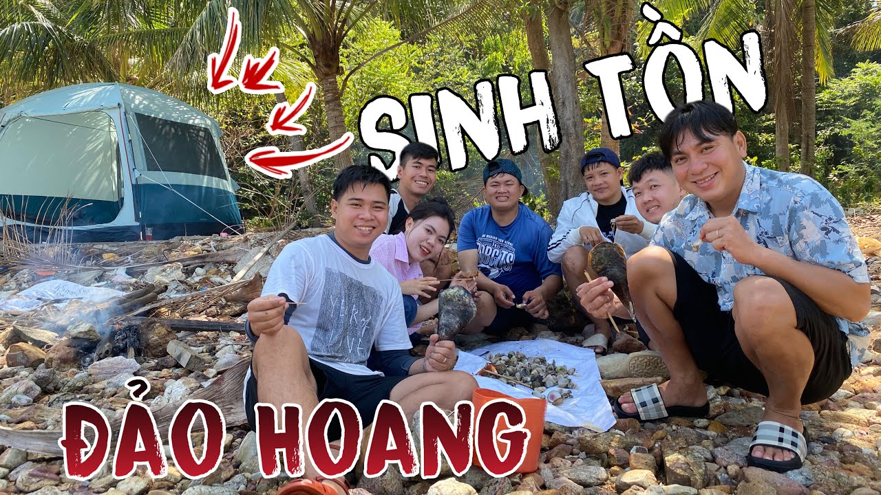 Thử Thách Sinh Tồn 24h Tại Đảo Hoang ( Ba Hòn Đầm)