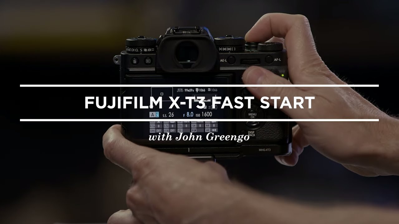 Fast Start: How To Use The FujifilmX T3 with John Greengo | CreativeLive