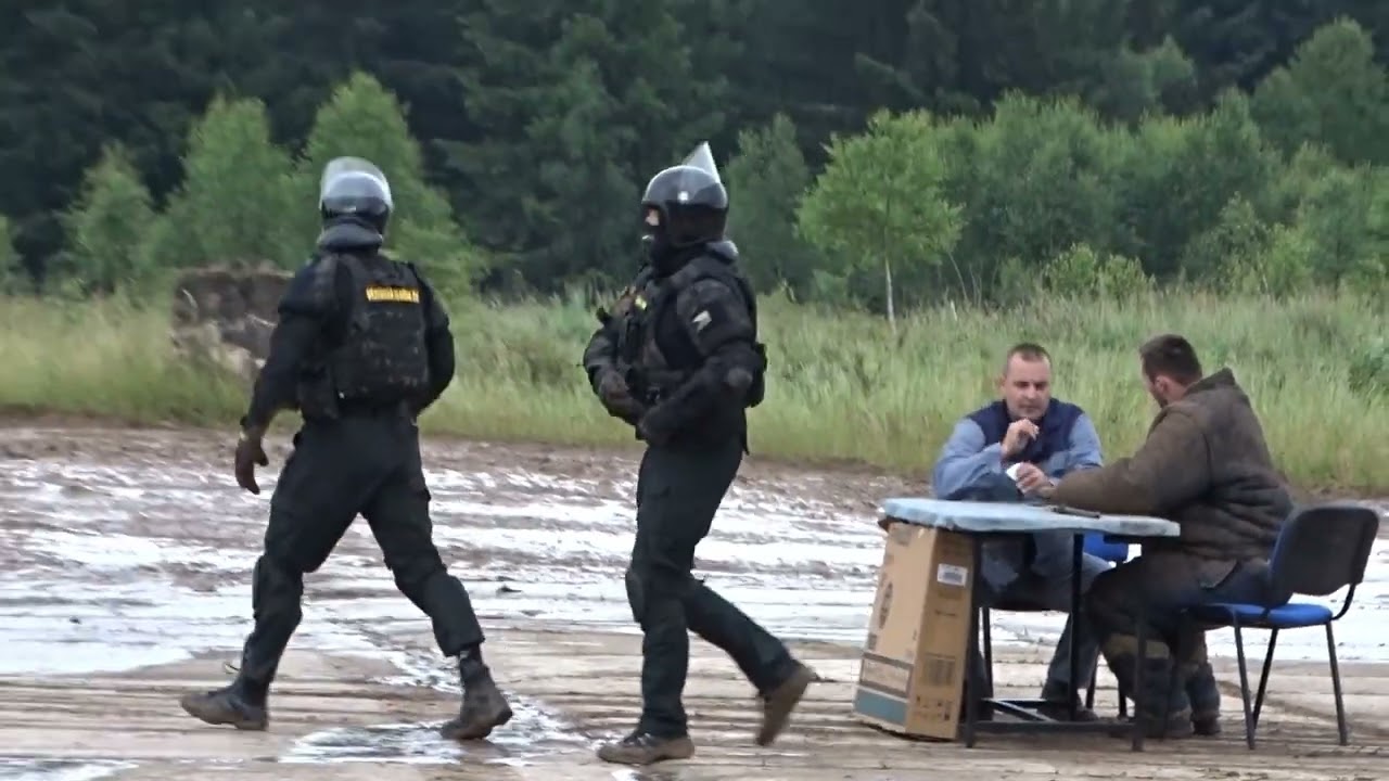 Bahna 25.6.2022 - Ukázka výcviku psovodů Vězeňské služby ČR