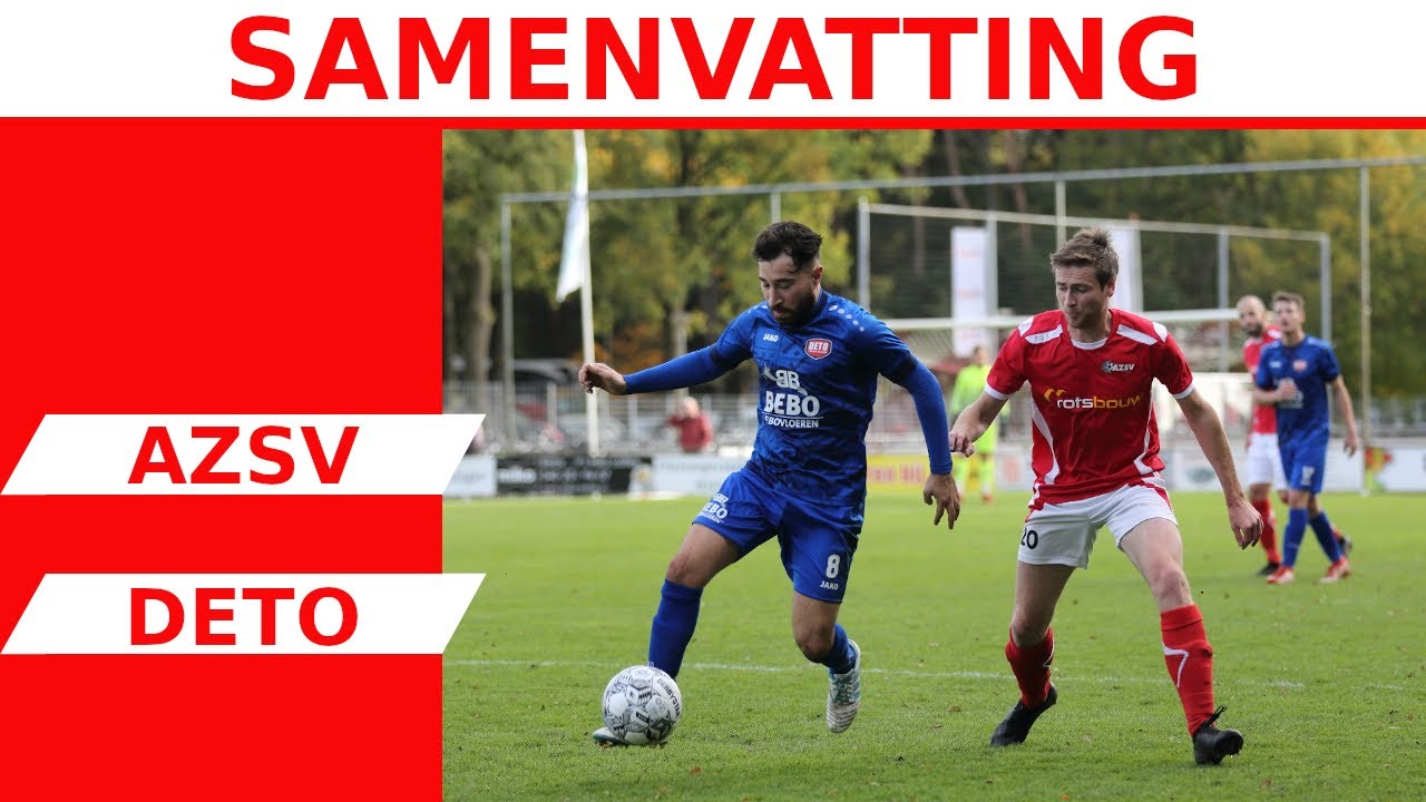 Samenvatting AZSV vs DETO Twenterand (16-10-2021)