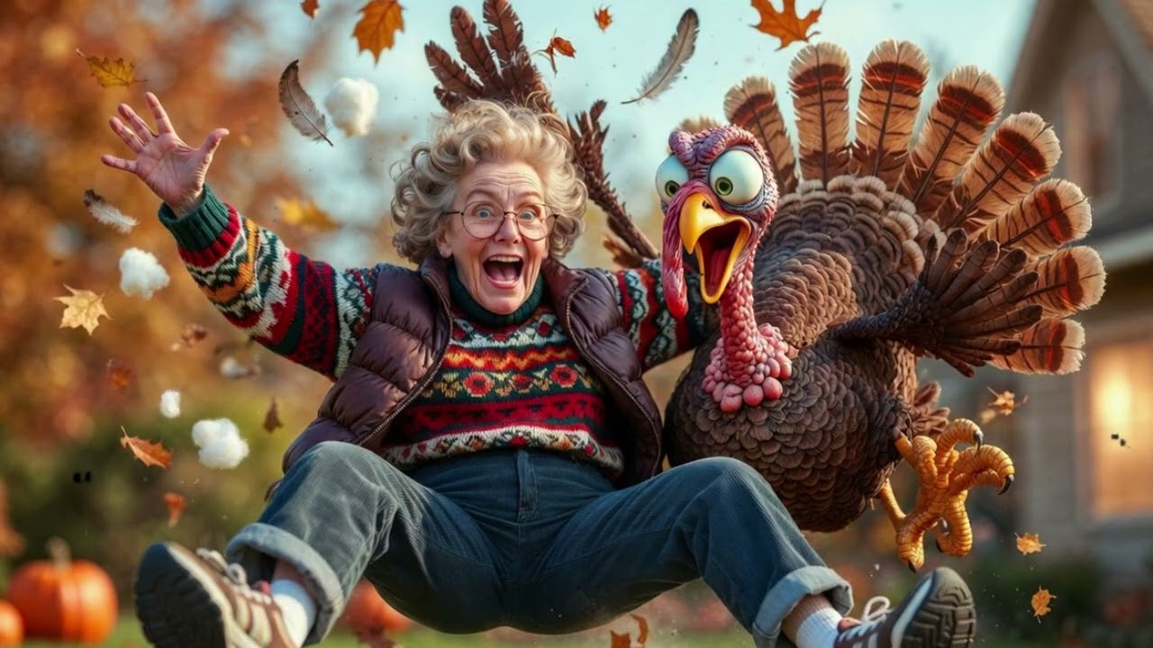 🎶 Grandma Got Run Over by a Turkey  | Funny Thanksgiving Country Song 🦃😂