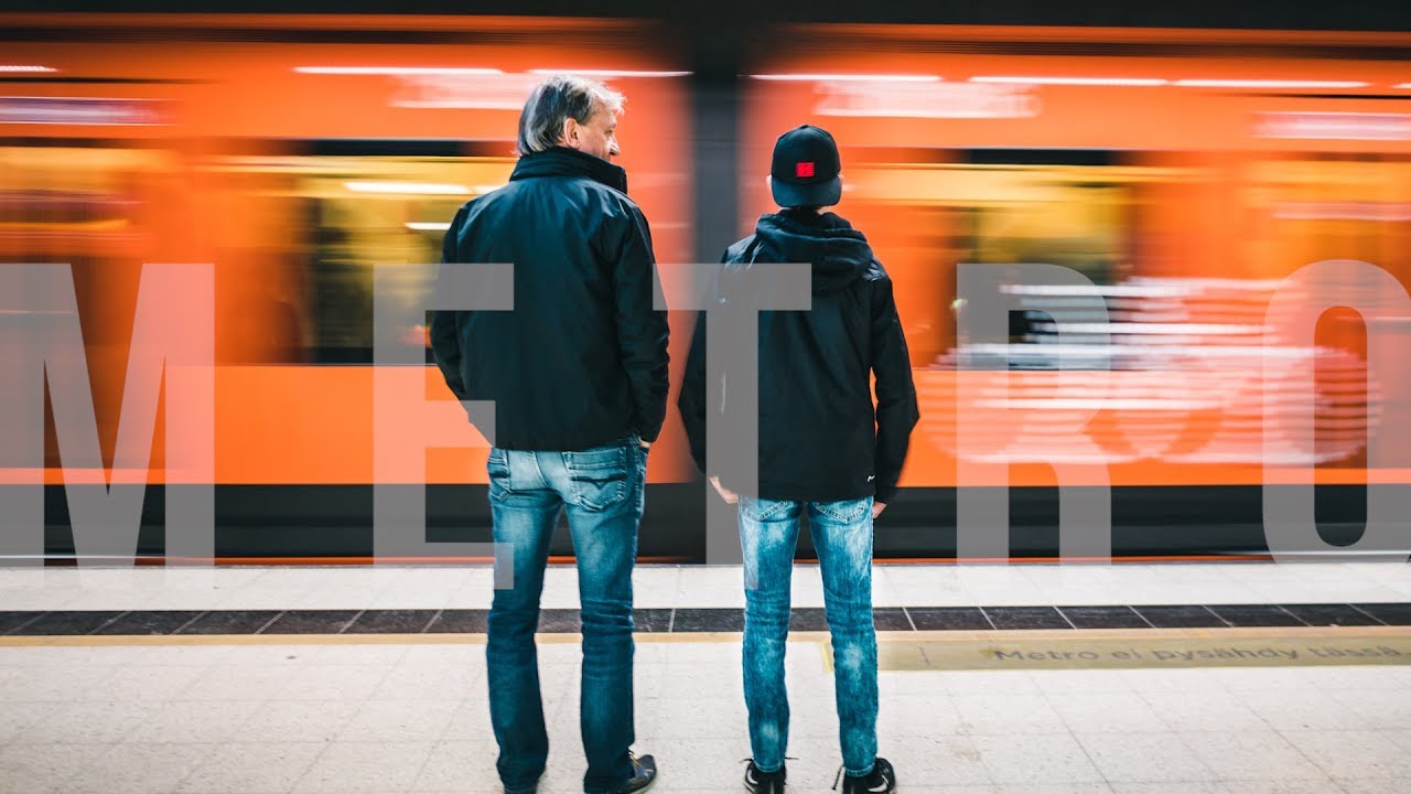 Elämäni ekaa kertaa metrossa