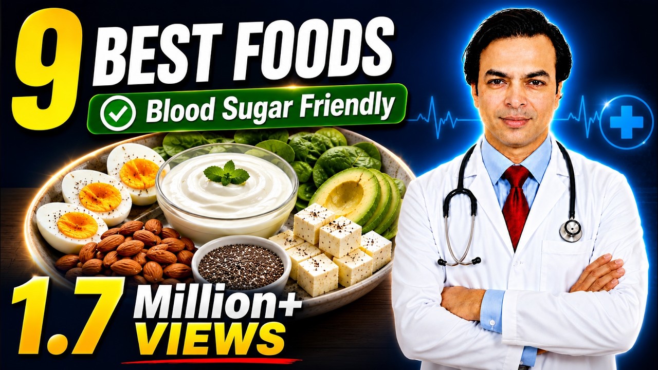 डायबिटीज को कंट्रोल में रखने के लिए क्या खाएं? | 9 Foods That Control High Blood Sugar | DIAAFIT