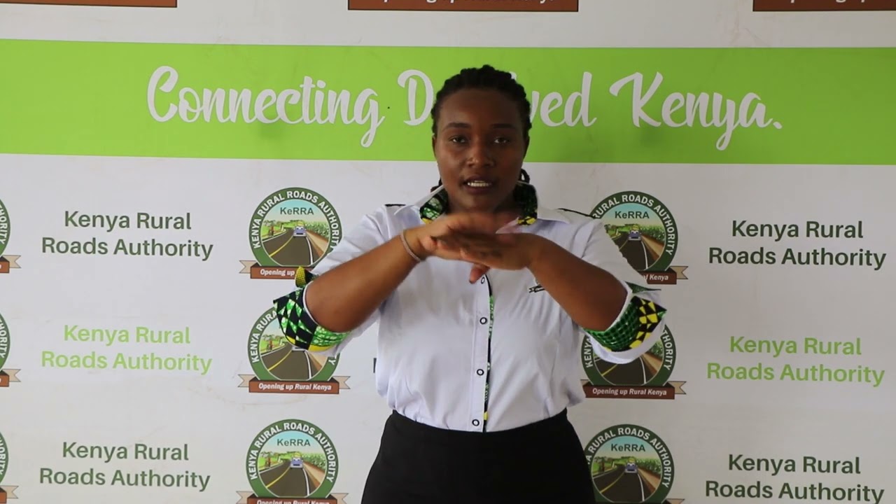 KeRRA SERVICE CHARTER IN SIGN LANGUAGE