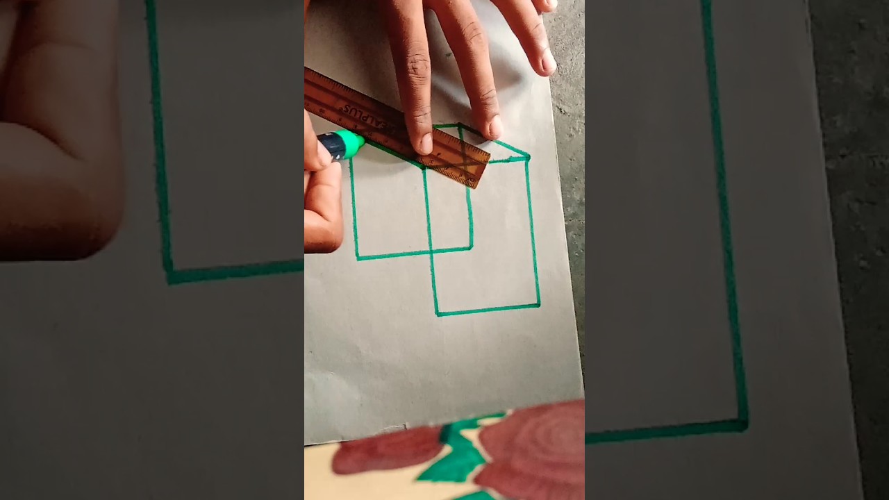 3dmaking magic box #shorts #tranding #viral #3ddrawing #viralvide #3dshorts