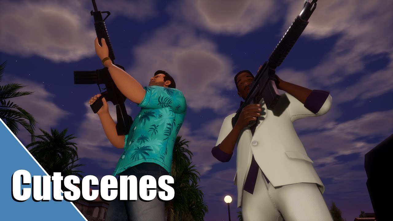Grand Theft Auto Vice City: Definitive Edition | Cutscenes, No Subtitles