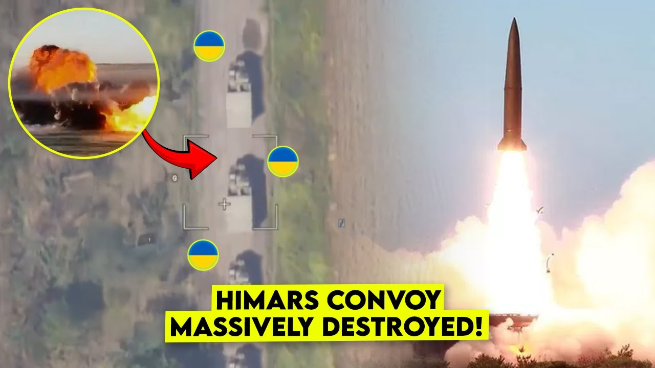 Russia's Iskander-M Bombarded HIMARS Convoy