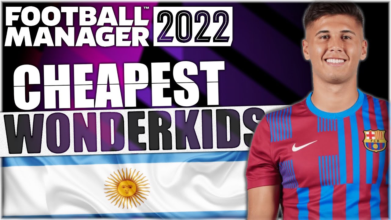 Football Manager 2022 WONDERKIDS - ARGENTINA - FM22
