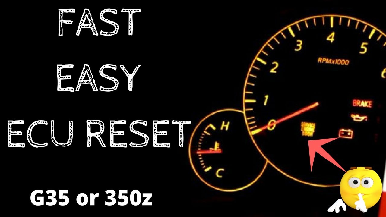 Nissan VQ - ECU Reset - Clear Check Engine Code