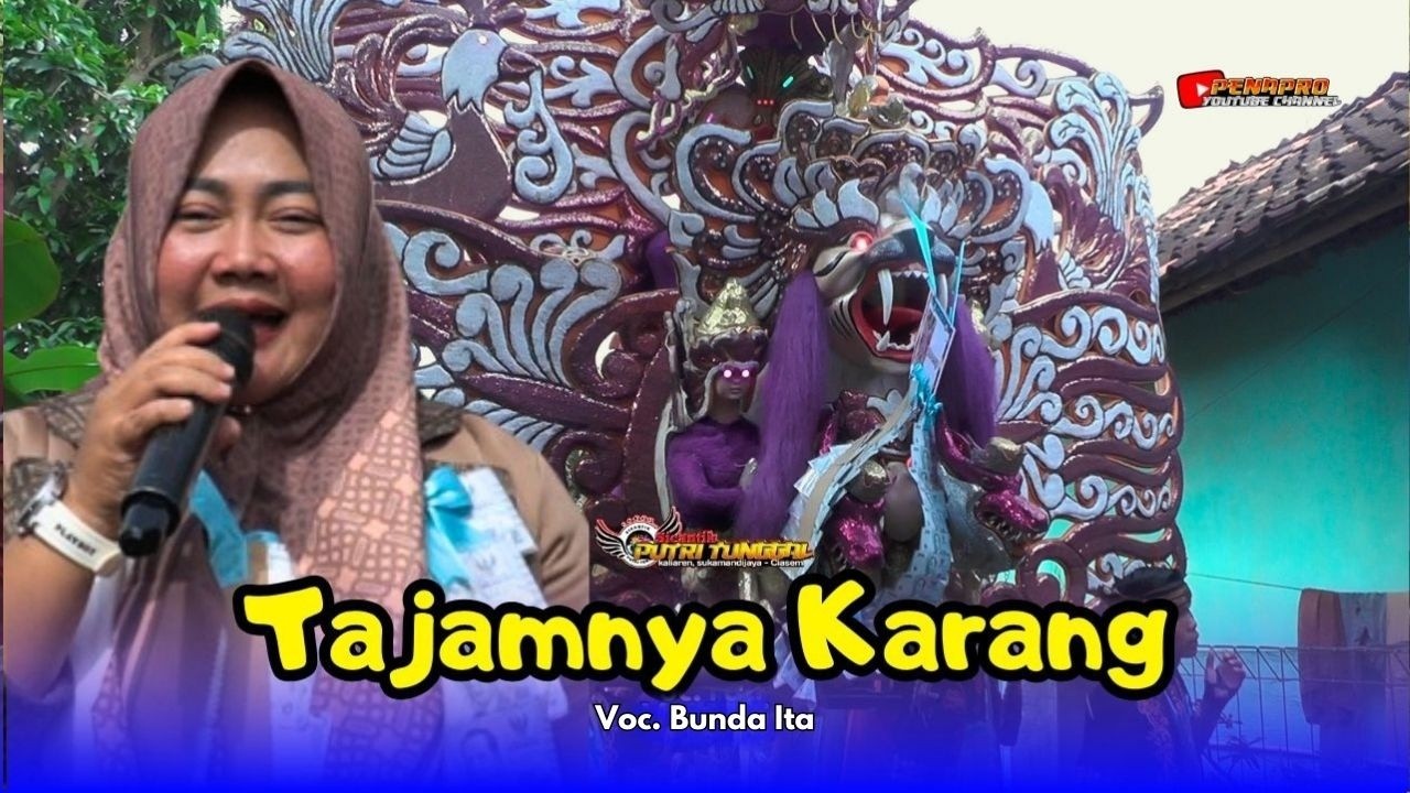 TAJAMNYA KARANG 🥰 Suara Gendang Bikin Bergoyang || SINGA DANGDUT - SICANTIK PUTRI TUNGGAL