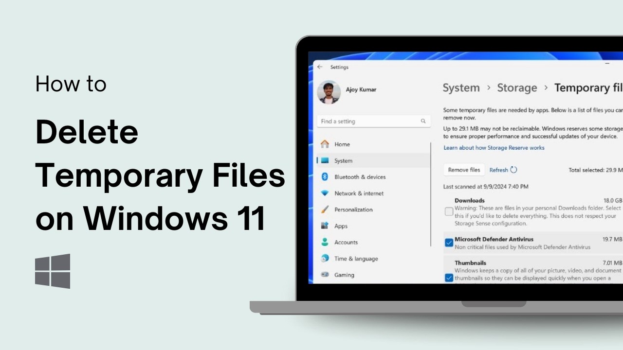 How to Delete Temporary Files on Windows 11