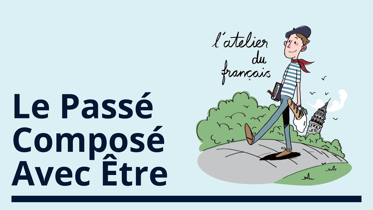 Le passé composé avec être.