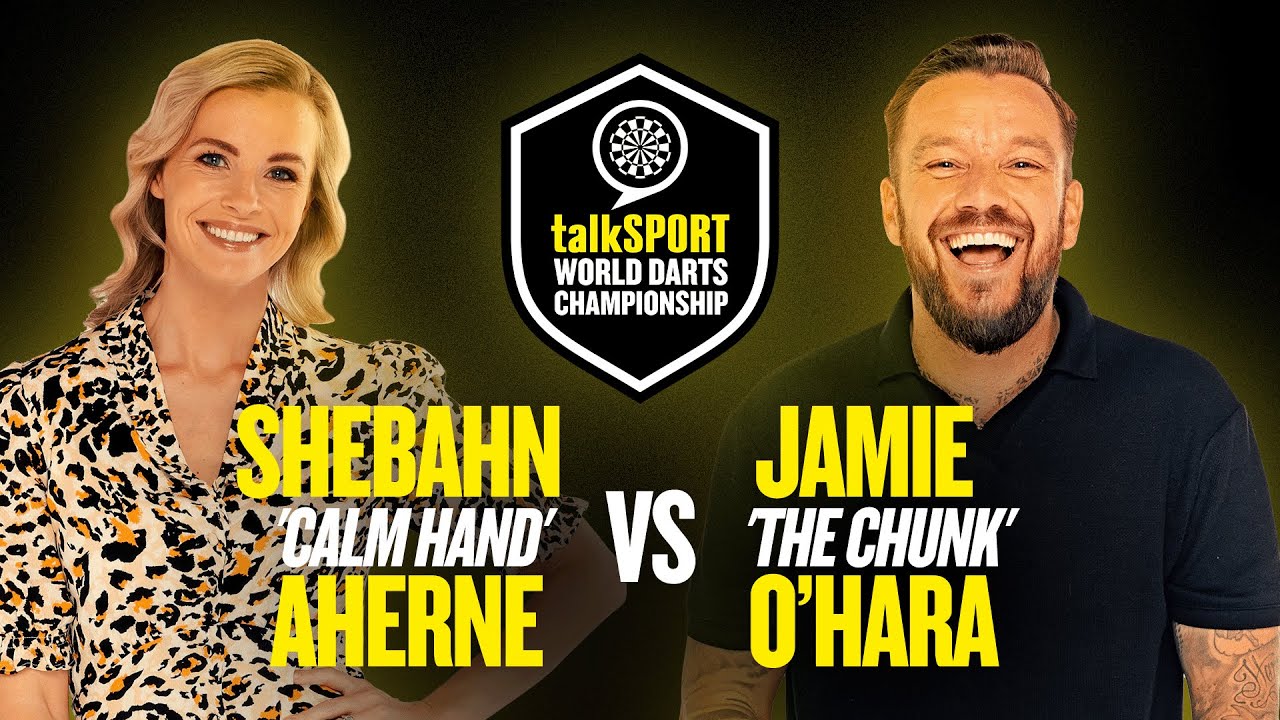 ROUND 2 🎯 Shebahn 'Calm Hand' Aherne v Jamie 'The Chunk' O'Hara |  talkSPORT Darts  LIVE! 🔥