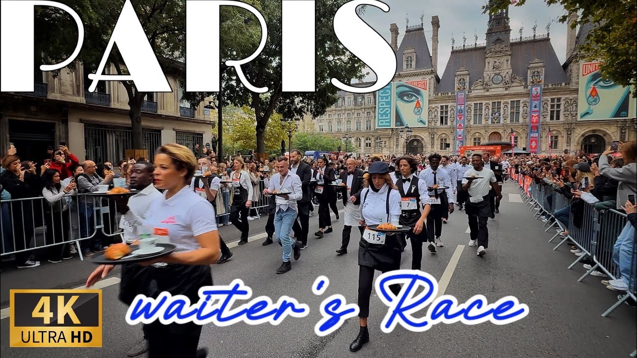 [🇫🇷Paris Event 4K 120FPS HDR ] La Course des Caf&eacute;s 