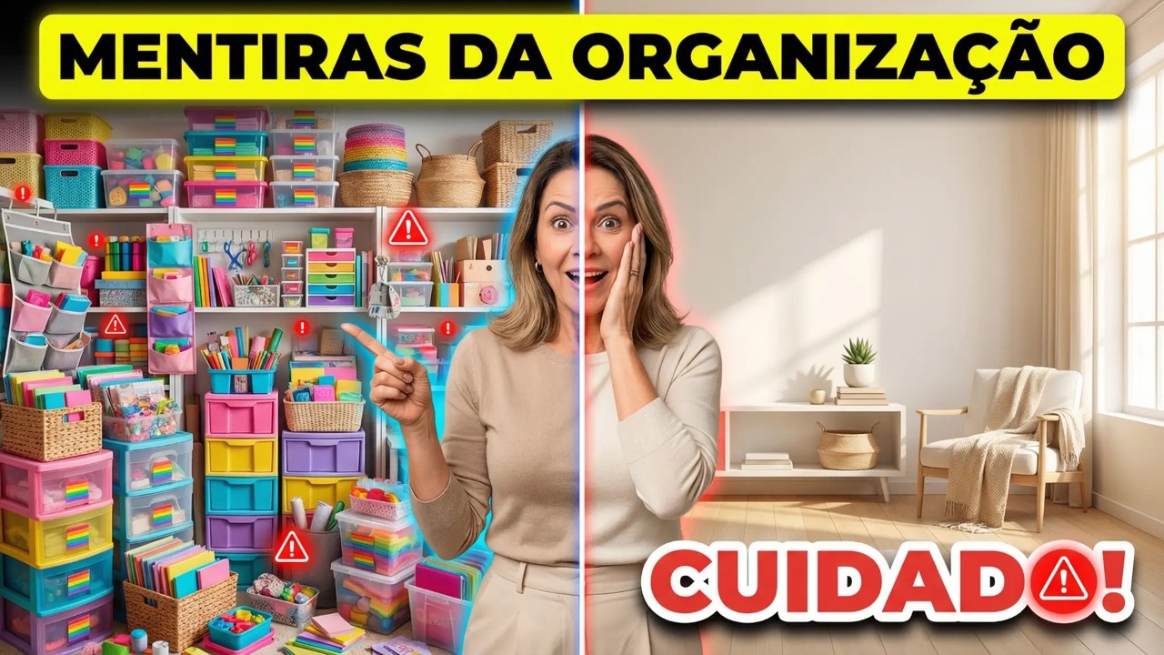 7 Mentiras Sobre Organização Que Estão Acabando Com a Sua Paz (E Ninguém Fala Isso!)
