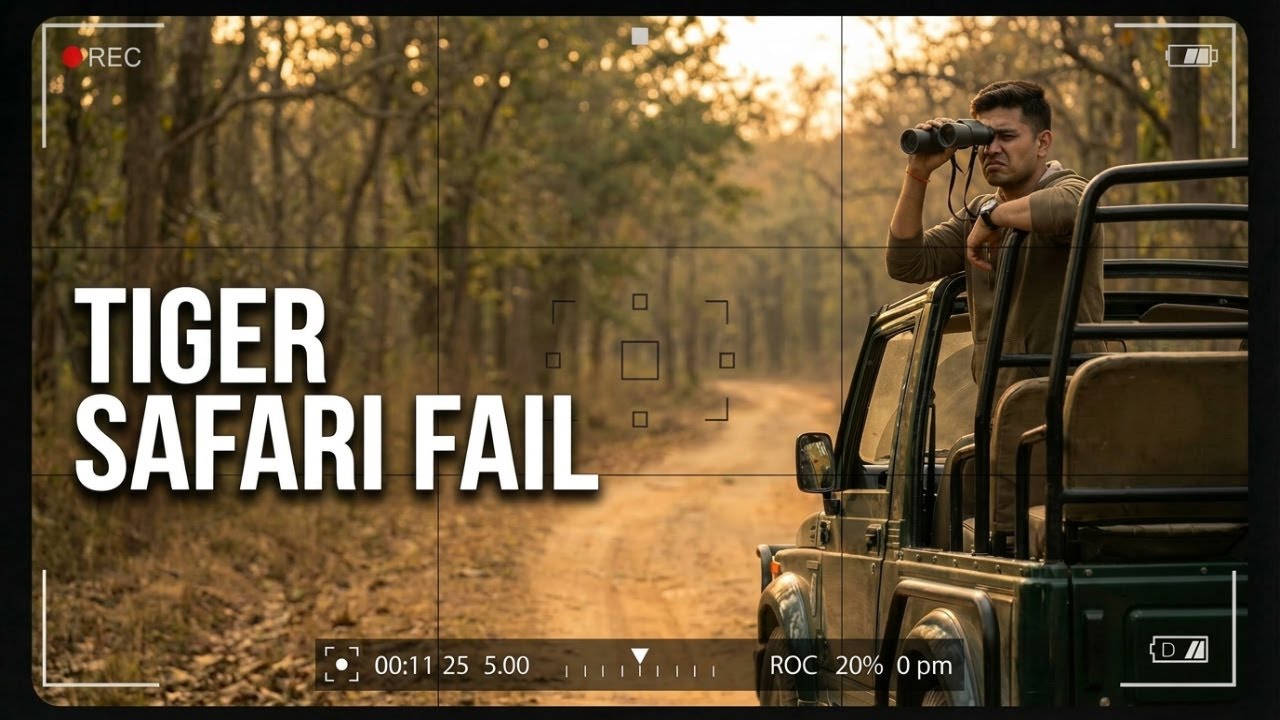 The Harsh Reality of Tiger Safaris: We Saw NOTHING!!