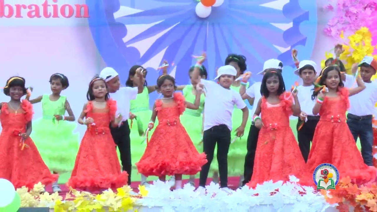 07. Welcome Dance | By Kindergarten Kids | 76th Independence Day | GES Aurangabad | GEMS Bihar